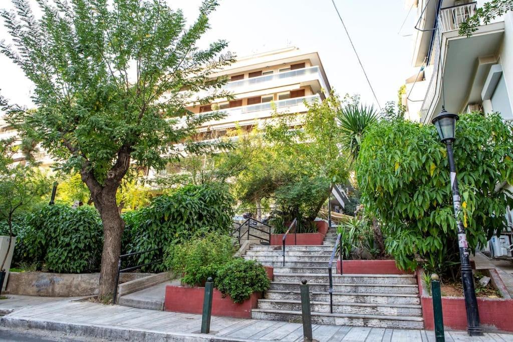 Studio Apartment With All Amenities In Kolonaki Aten Exteriör bild
