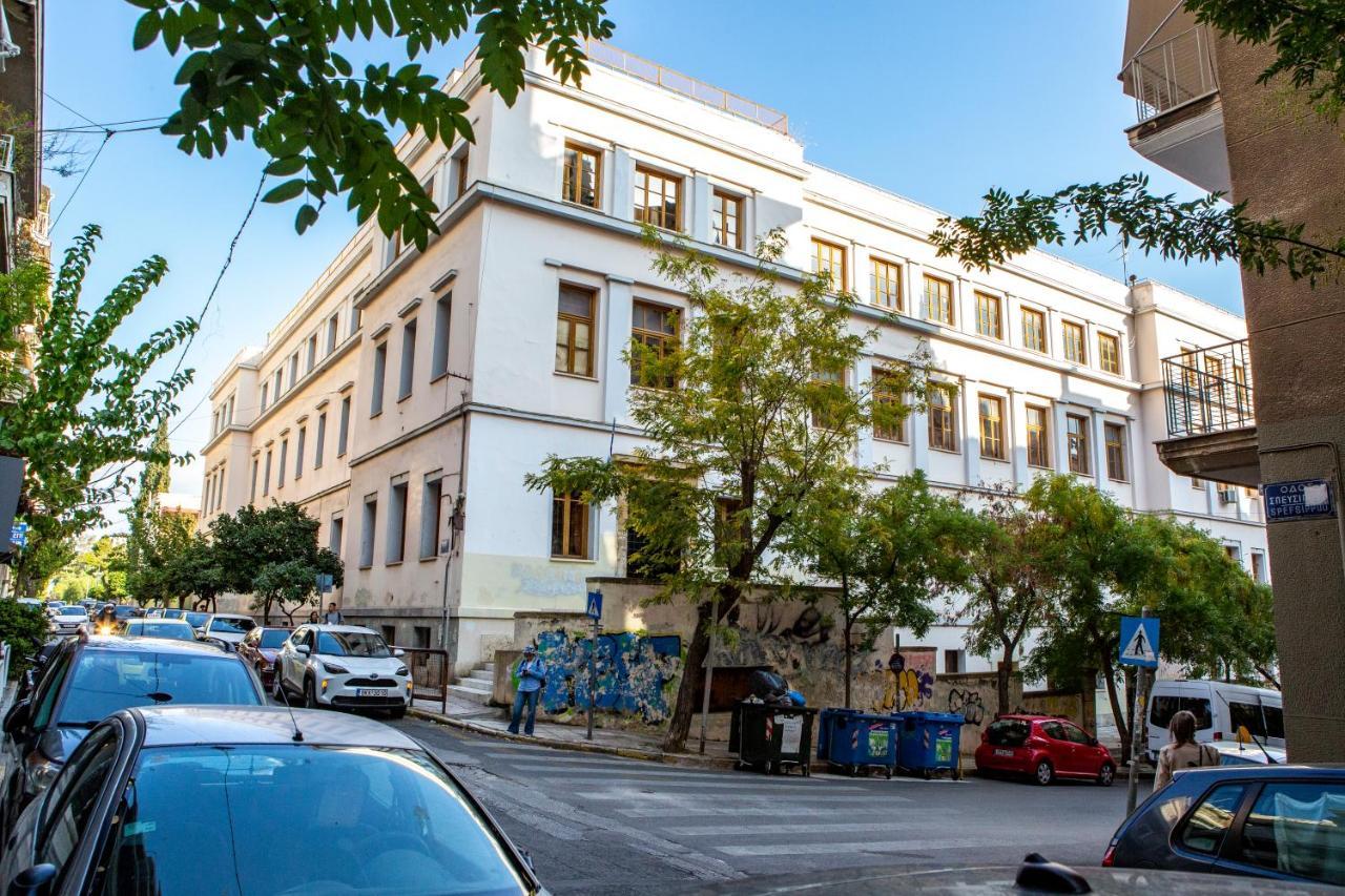 Studio Apartment With All Amenities In Kolonaki Aten Exteriör bild